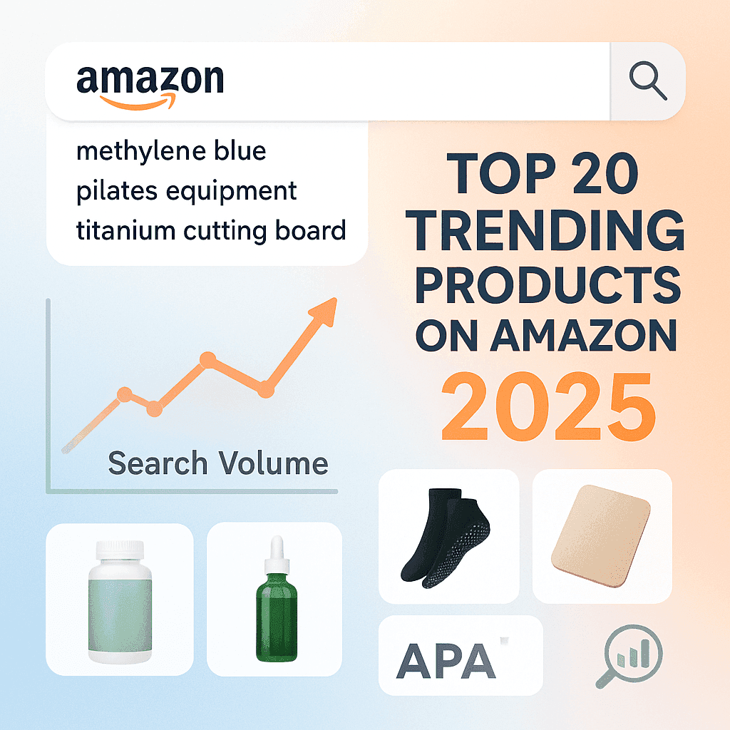 Top 20 Amazon Trending Products Right Now (2025 Edition)